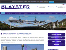 Tablet Screenshot of layster-group.pl